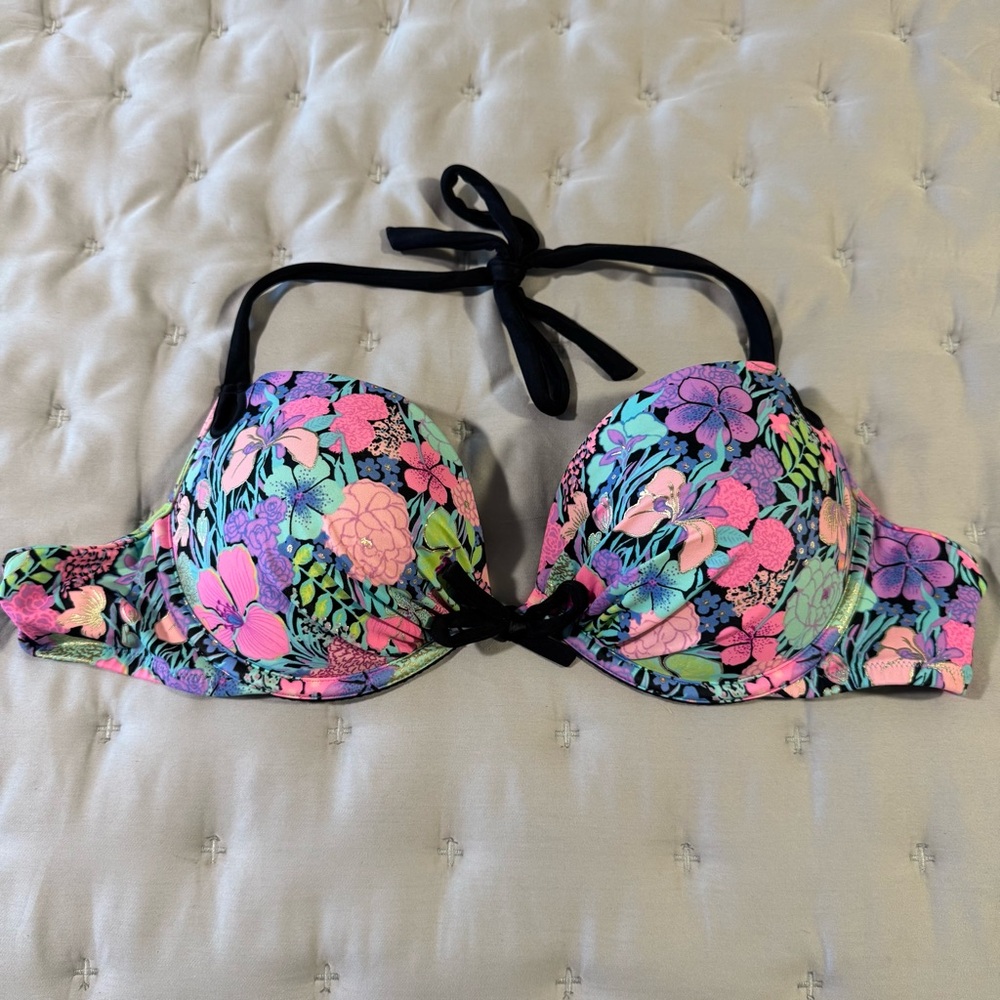 VS Floral Bikini Top